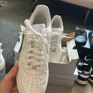 White Athletic Sneakers